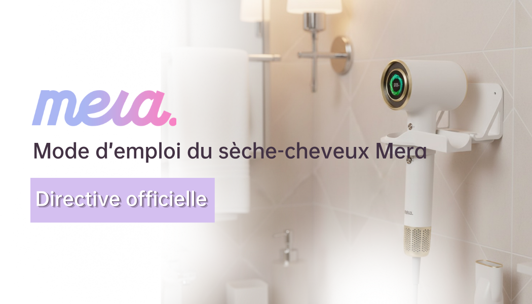 Load video: How to use Mera Hair Dryer