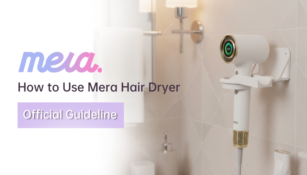 Load video: How to use Mera Hair Dryer
